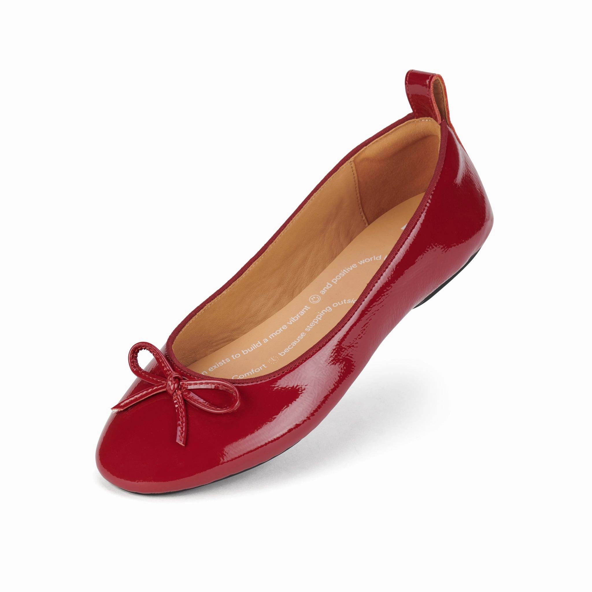 Soft Soles Ballet Merlot Patent