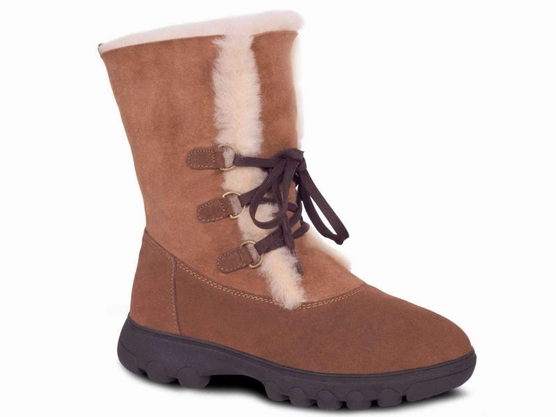 Comfortable Stretch Cloud Nine Sheepskin Rosalita - Women's Comfort Boot