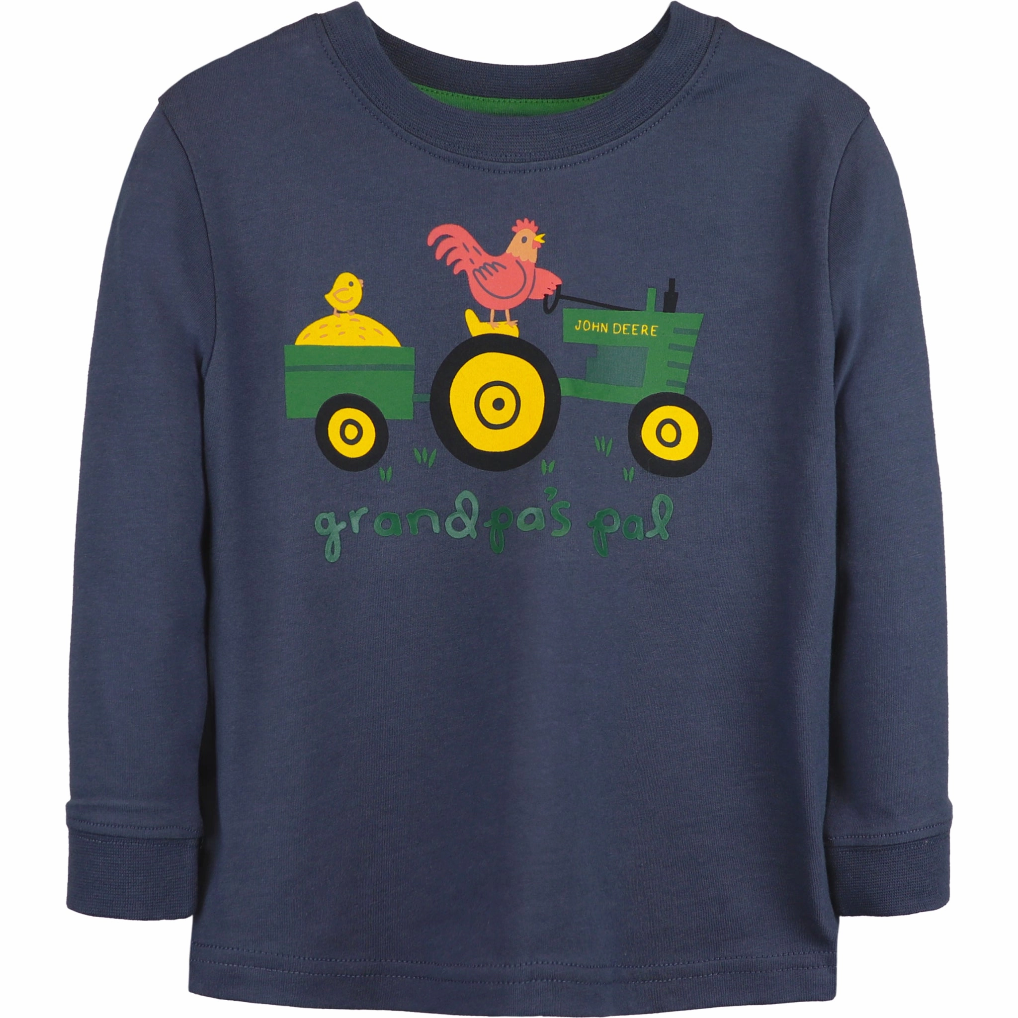 Toddler Boys' Grandpa's Pal Long-Sleeve Tee J4T546BT ZeroWaste Production
