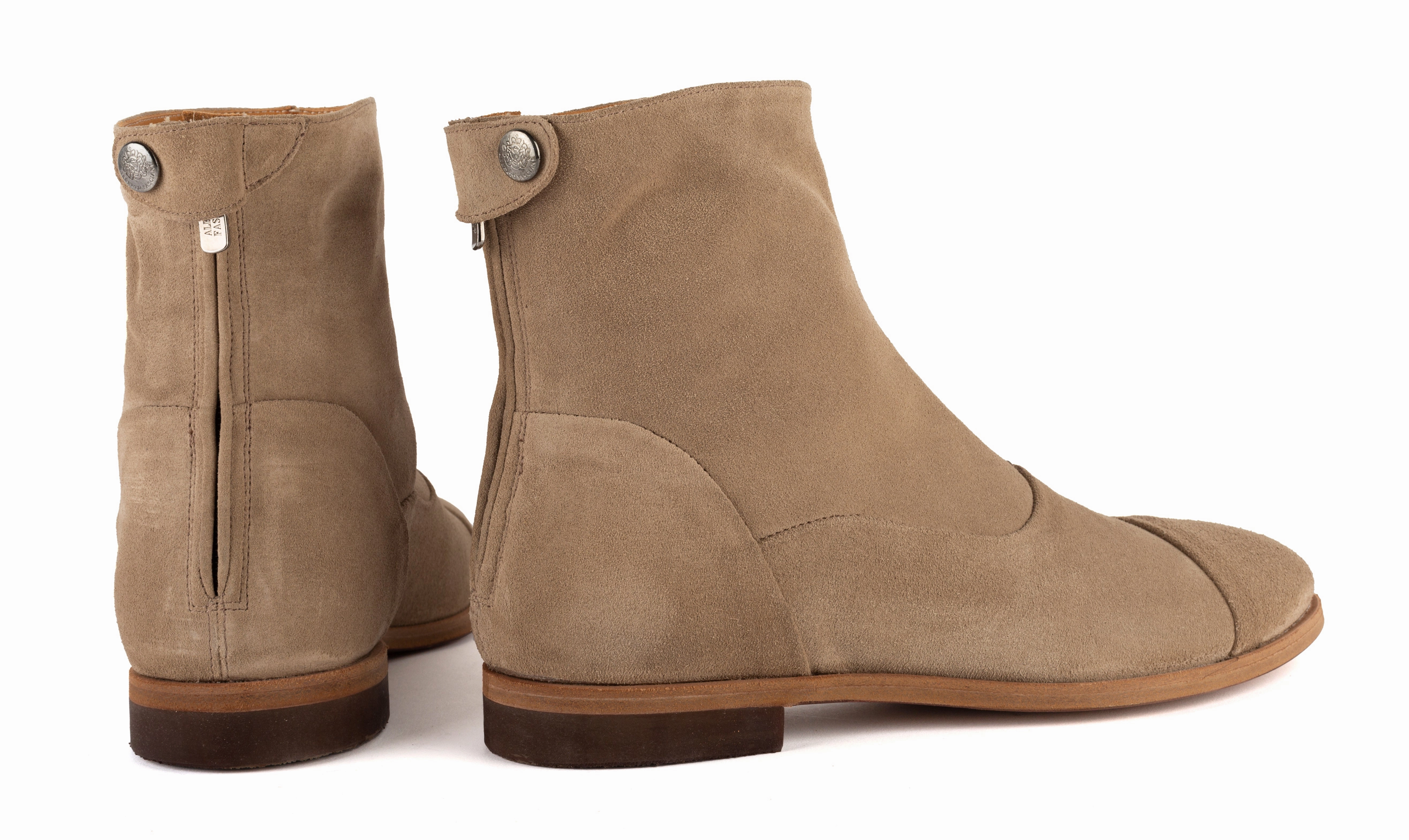 Anti Odor Morning Walk Protective Lining JASON 10003<br> Biscuit Ankle Boots