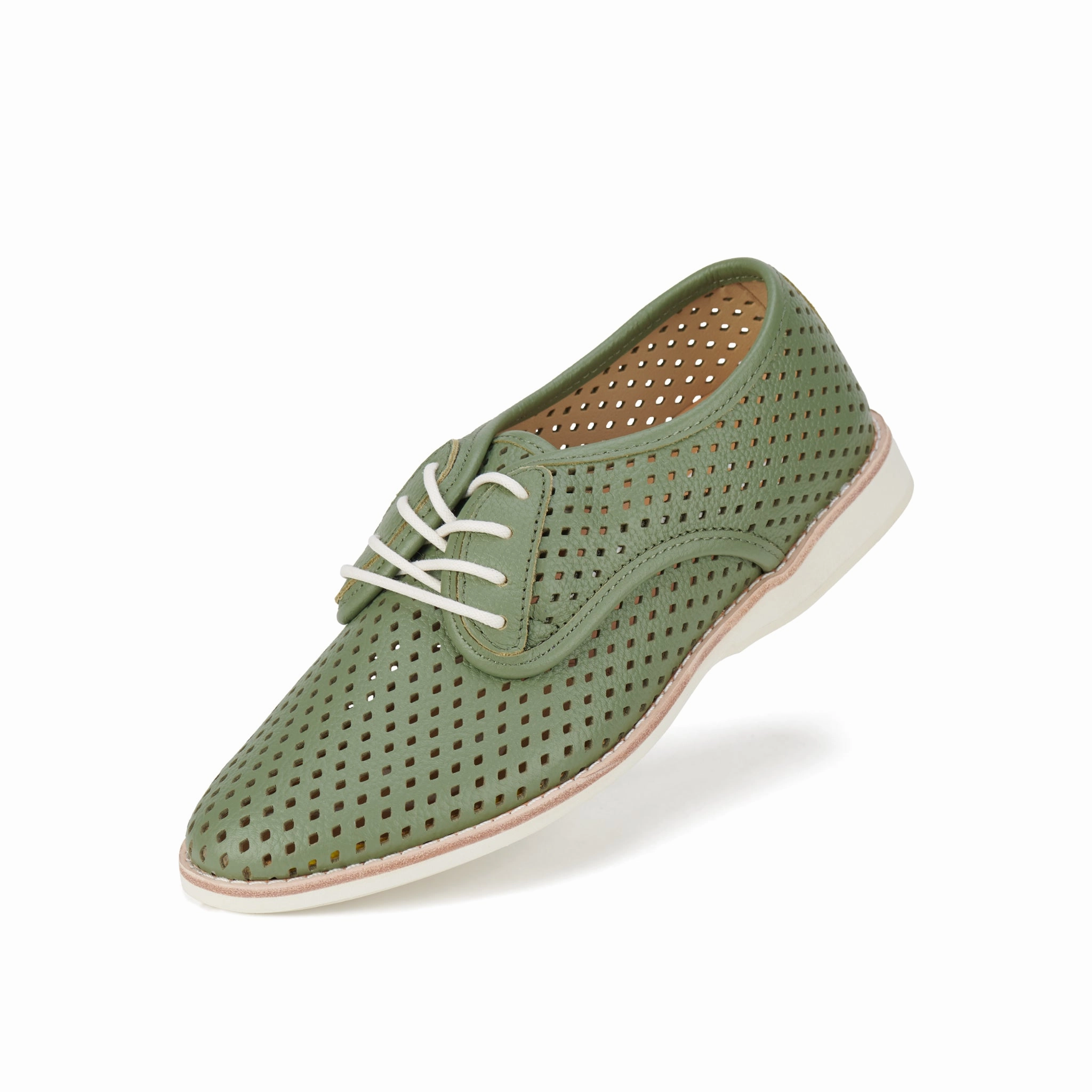 Urban Workplace Classic Edge Derby Punch Fern Tumble