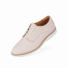 Wide Fit Option Derby Rec Snow Pink