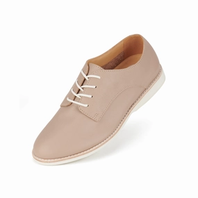 Contoured Footbed Round Tip Derby Super Soft Clay