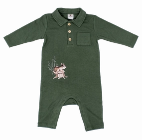 Soft Pants Date Vibe Boys' Chipmunk Knit Long-Sleeve Body Suit
