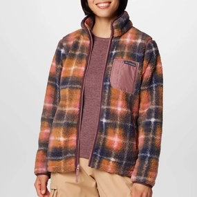 Chic Edge SmoothEdging Women's West Bend Print Full Zip II Fleece Jacket 208585