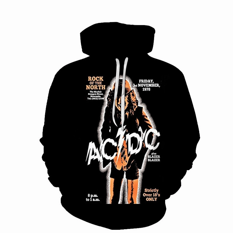 Stylish Essentials Layered Wear Factory Direct Sale Spring and Autumn Models 3D Digital Printing Series Sweater Hoodies Men'S and Women'S Fashion Casual Baseball Uniforms