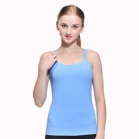 AntiOdor Technology Women Yoga Fitness Sports Sleeveless Running Gym Tank Top Singlets Female Colorful Outdoor Wear Vest Tshirt Clothing B013