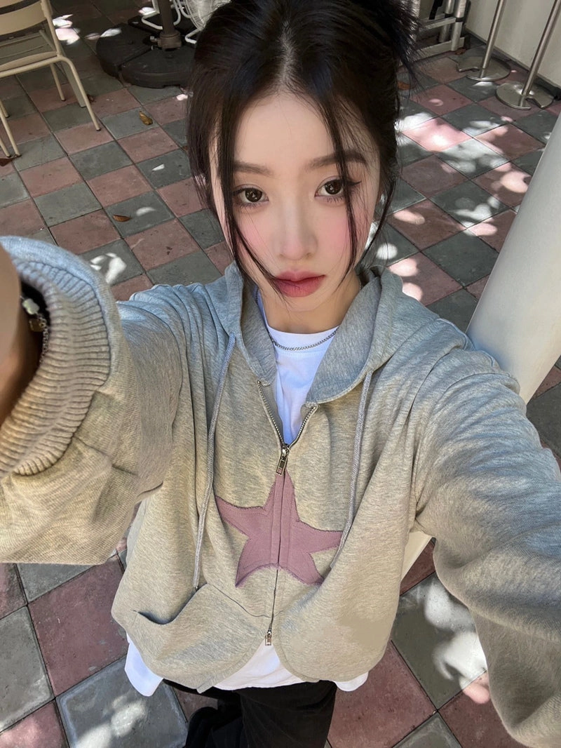 Timeless Comfort Concert wear Early Autumn Thin Design Sense Of Loose Lazy Wind Oldschool Cardigan Coat