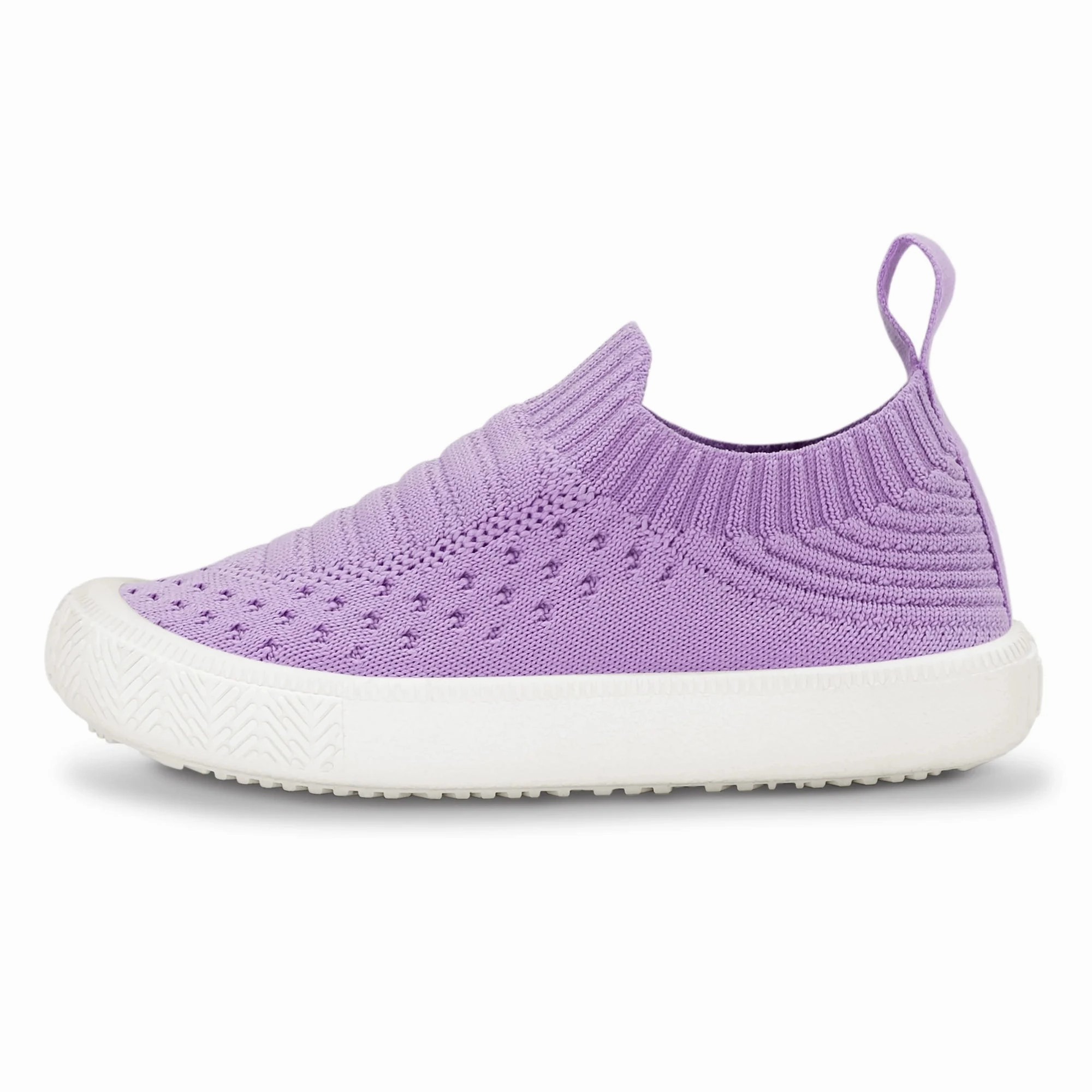 Easy Closure Jan & Jul Xplorer Knit Shoes - Lavender