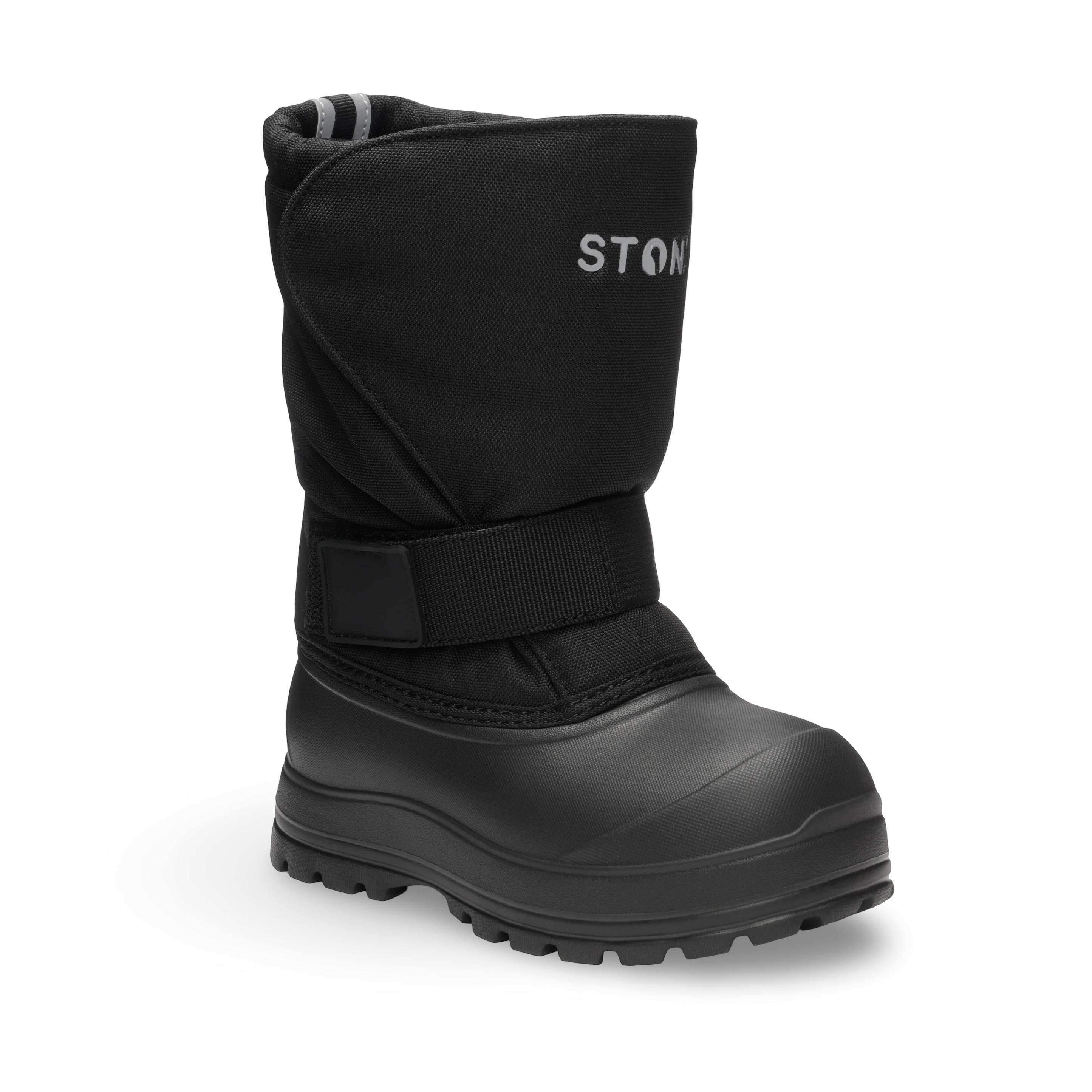 Stonz Trek Kids Boots - Black Soft Grip quick dry