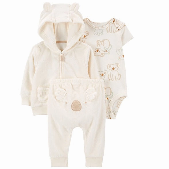 Baby Boys' 3-Piece Koala Jacket Set 1R040010-153 Hero Fit