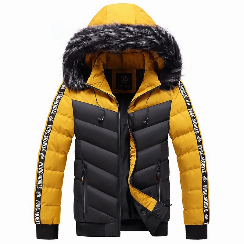 Stretchable Material Street Explorer Fit West Louis? Patchwork Thick Warm Fur Hood Waterproof Parka