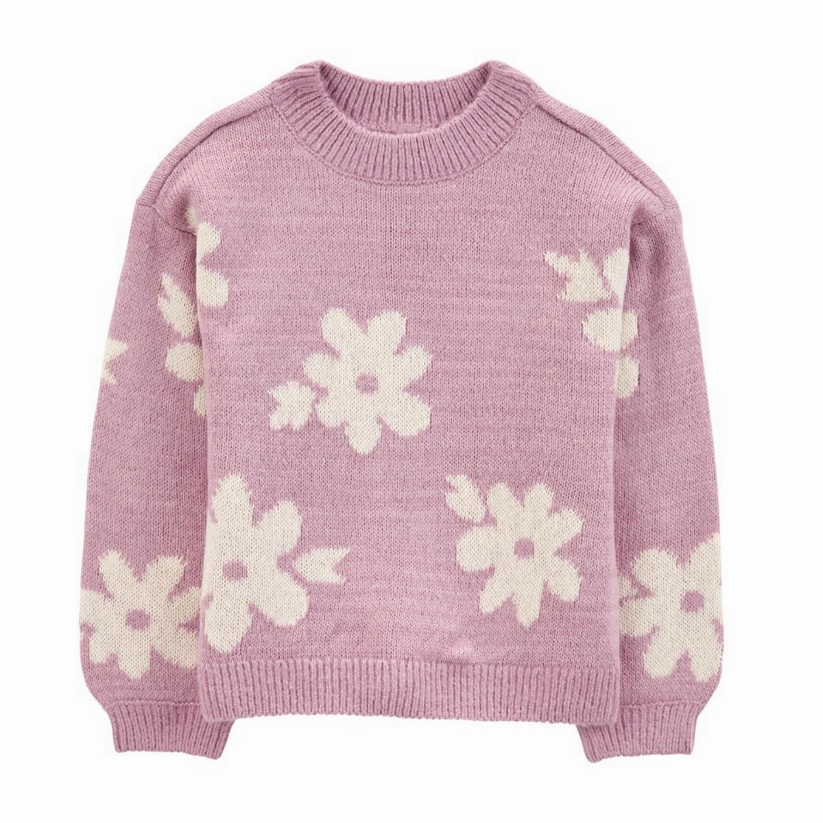 Girls' Pullover Sweater 3R978710 Cotton Glow WrinkleFree Material