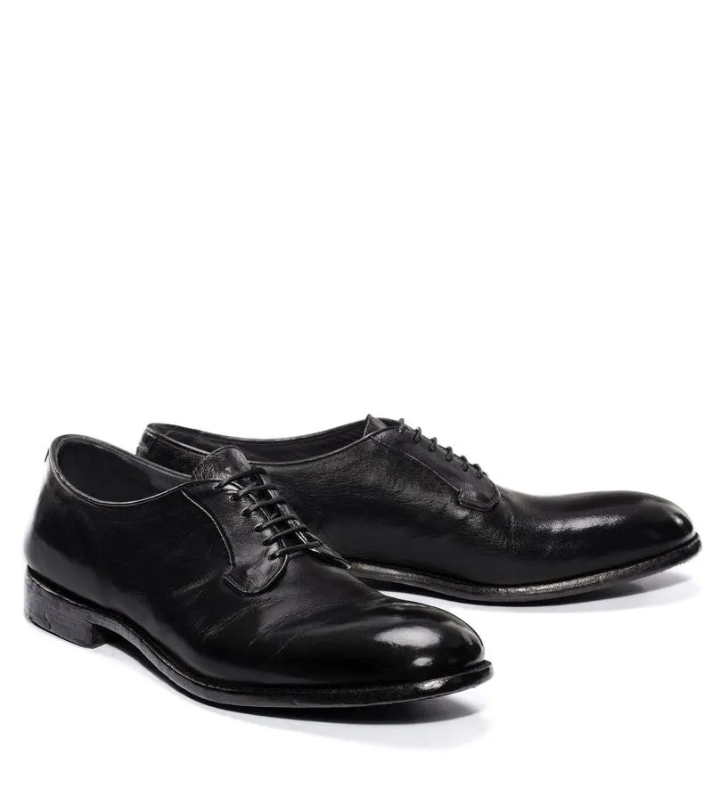 ELIAS 617<br>Black derby shoes Wine Tasting