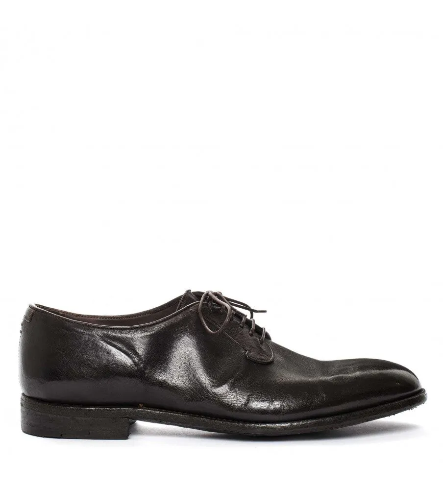 ELIAS 617<br>Dark brown derby shoes Style Core British Fit