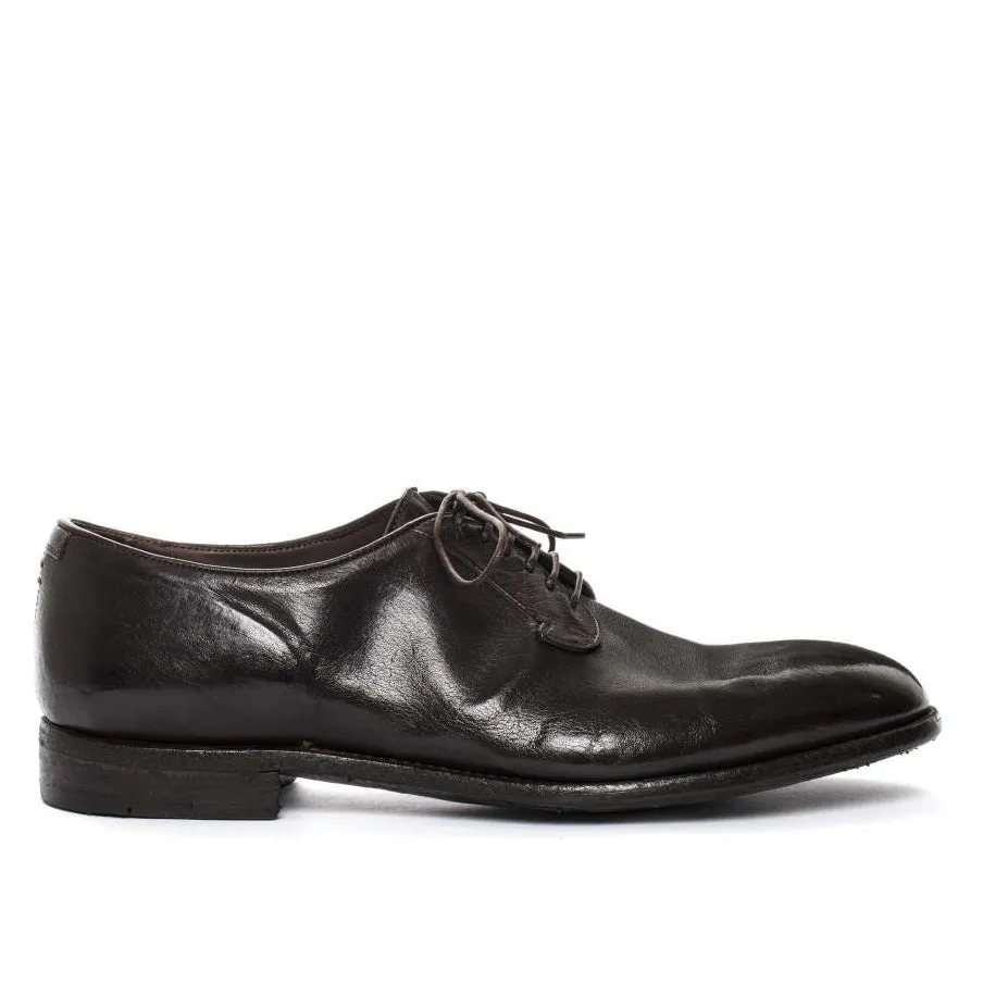 Classic Feel Slip Resistant Tread ELIAS 617<br>Dark brown derby shoes
