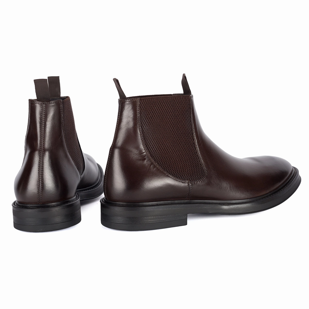 IVAN 91009<br> Mogano Chelsea Boots Shear Warm