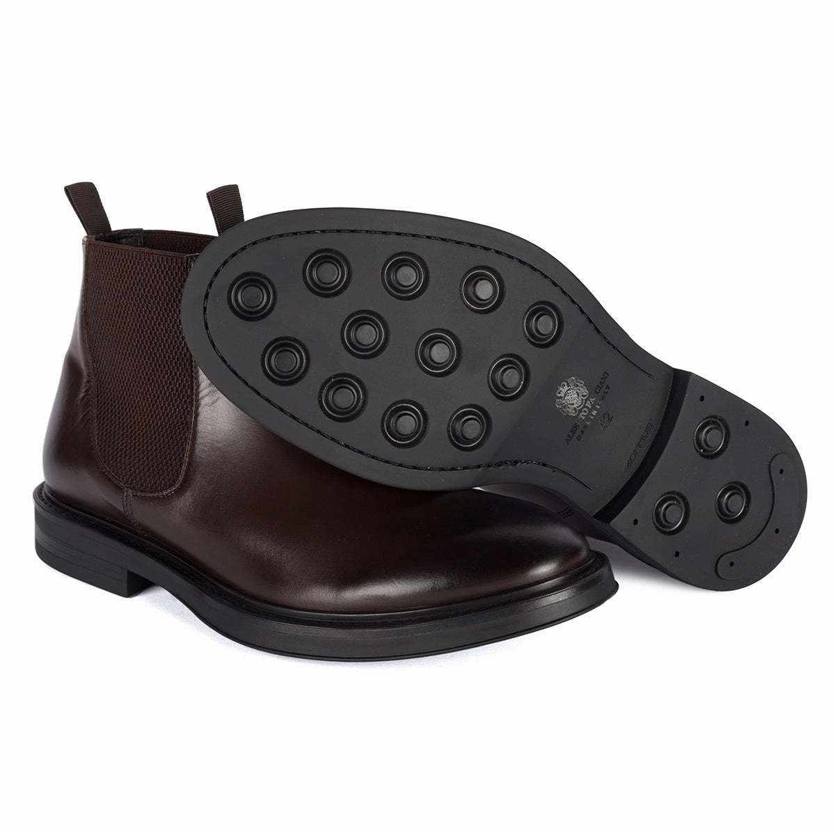 Weekend Trip IVAN 91009<br> Mogano Chelsea Boots