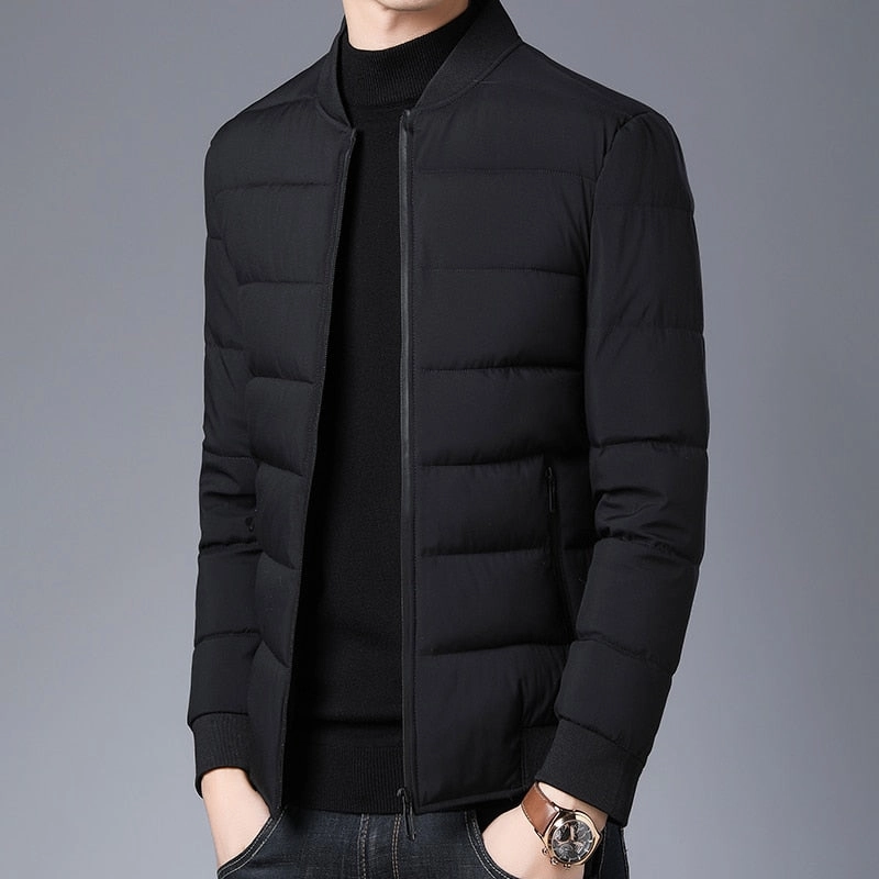 Everyday apparel West Louis? Thick Winter Quilted Padded Streetwear Jacket