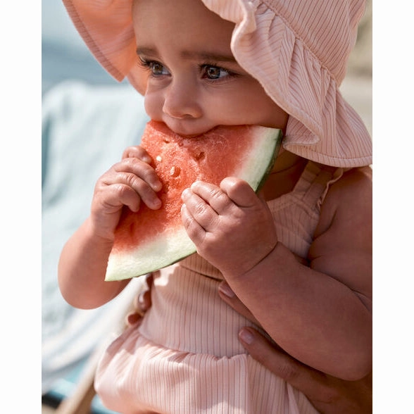 Winter Core Fresh Glow Baby 2-Piece Sun Hat & Ruffle 1-Piece Swimsuit Set 1S898010-650