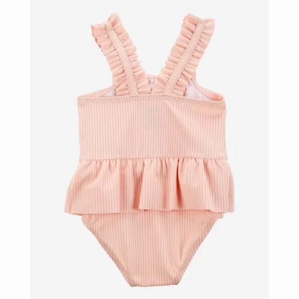 Glow Core Cozy Robe Baby 2-Piece Sun Hat & Ruffle 1-Piece Swimsuit Set 1S898010-650