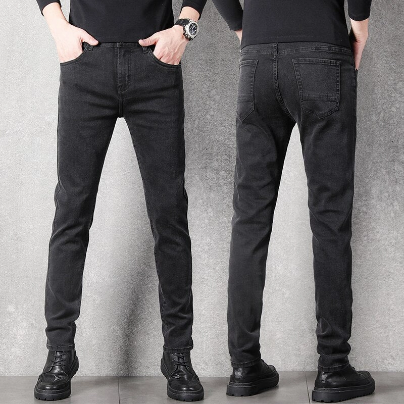 Comfortable Choice Softened Seams West Louis? Stretch Slim Fit Fashion Designer Denim Jeans