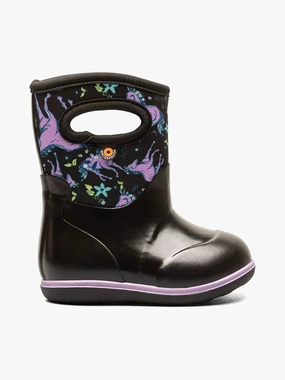 Shock Midsole Bogs Baby Classic - Black Unicorn