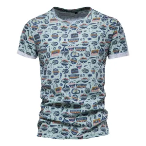 West Louis? Designer Finest Cotton Men T-shirt Soft Layering Comfy Essentials