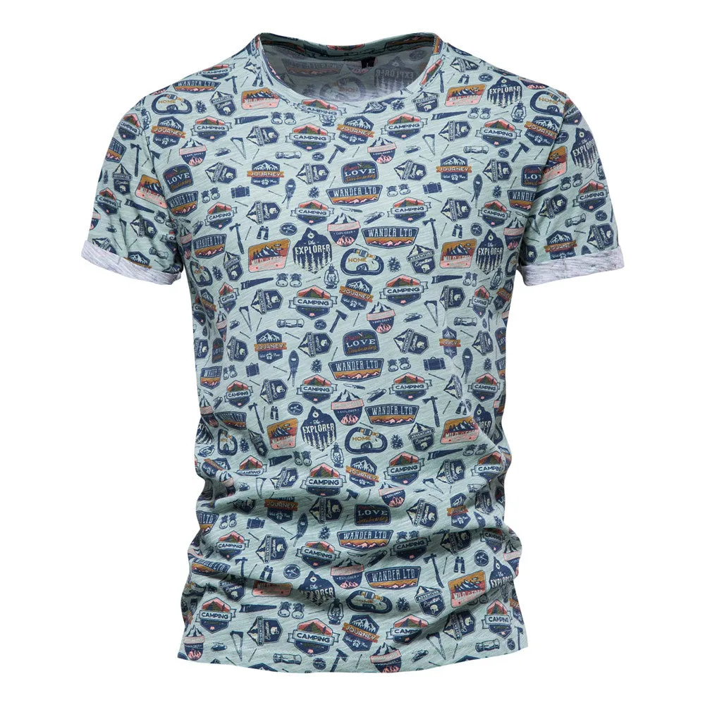 West Louis? Designer Finest Cotton Men T-shirt Soft Layering Comfy Essentials