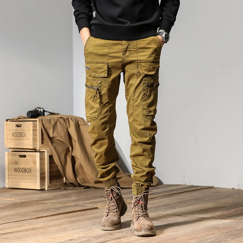 West Louis? Multi-Pocket Tactical Cargo Joggers Bi Stretch Fabric Heat Dissipating