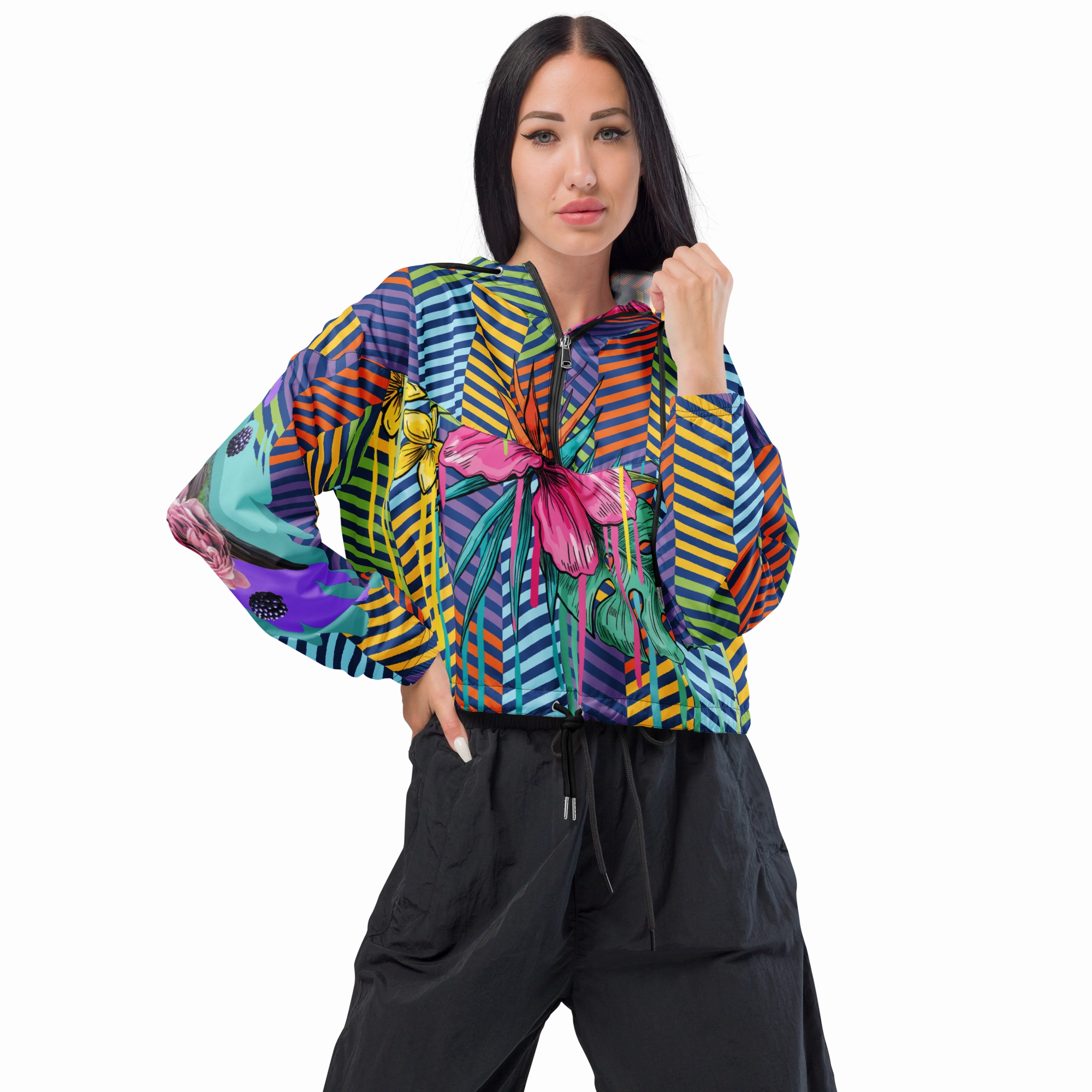 Non-Hooded Style Jbabies C-cut Windbreaker