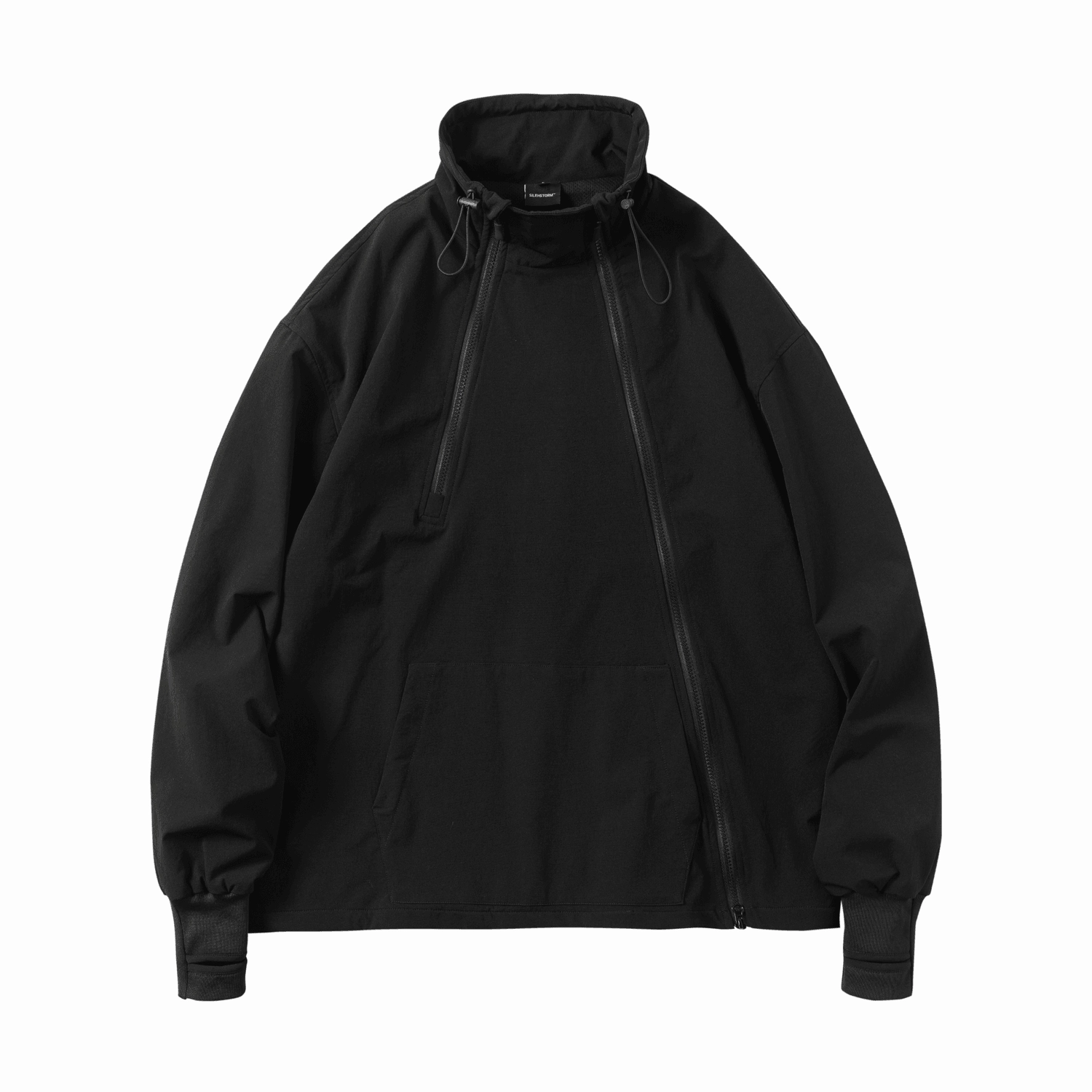 Fashionable Men'S Loose Pullover High Collar Jacket Chic Comfort