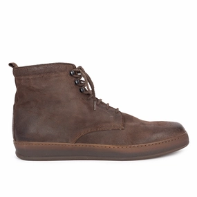 IVAN 91010<br>Espresso Ankle Boots Factory Worker