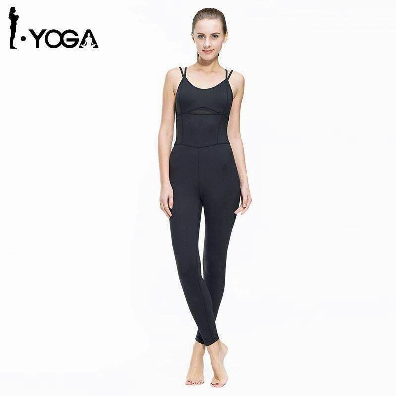 Fitness Women Yoga Jumpsuit Gym Running Sports Suit Lady Tight Clothing Breathable Quick Dry Sportswear Sets Patchwork Tracksuit acrylonitrile butadiene styrene