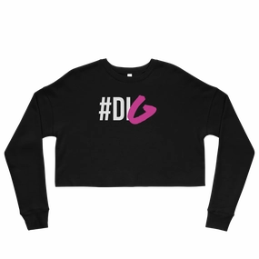 #Dig Crop Sweatshirt UV - resistant bottom