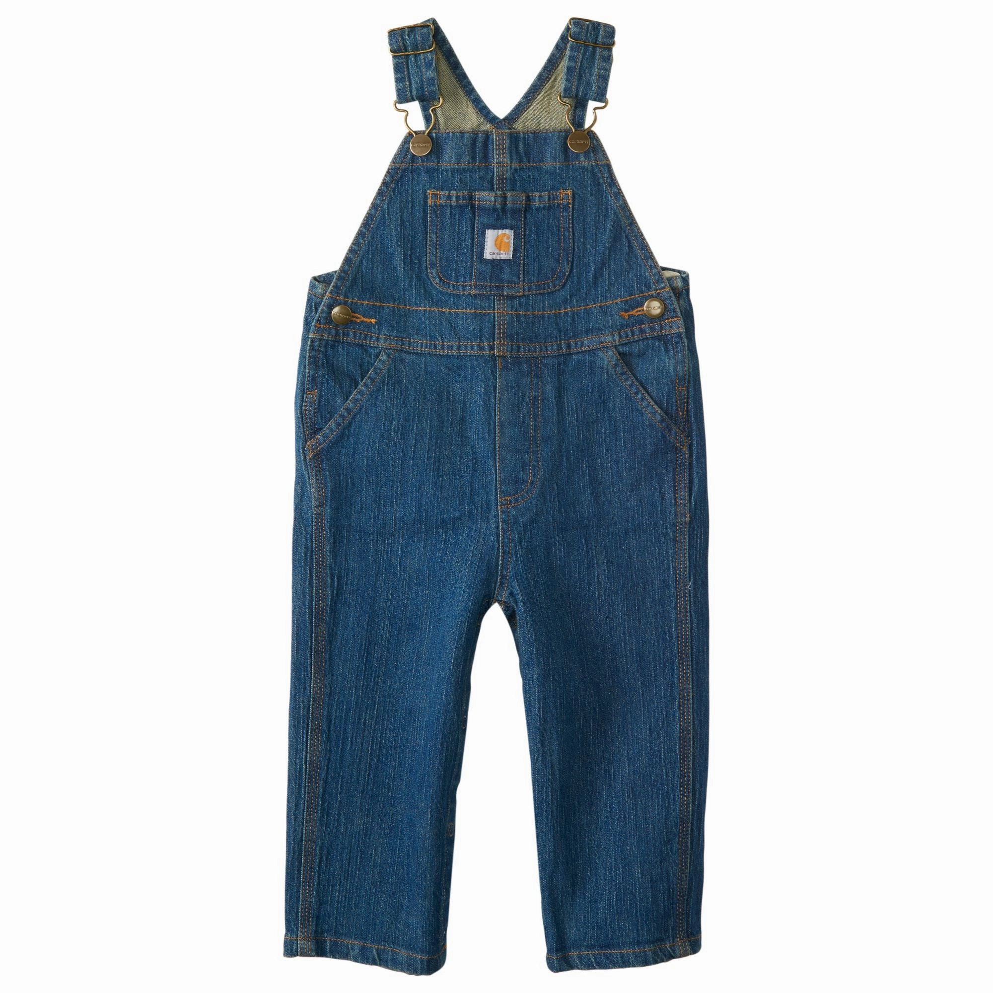 Sustainable Wear Clear Glow Baby Toddler Boys' Denim Bib Overalls CM8665