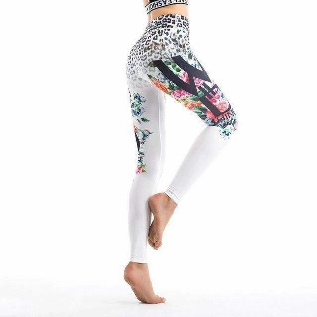 LightweightDesign Stylish Women Pants Popular Printed High Waist Yoga Workout Leggings Pants Fitness Tight Sportswear Stretch Trouser S-XL Hot