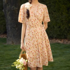 Weather Ready French Wrap Dress