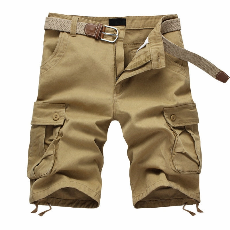 MultiDirectionalFlex CompactKnit West Louis? Modern Baggy Multi Pocket Tactical Shorts