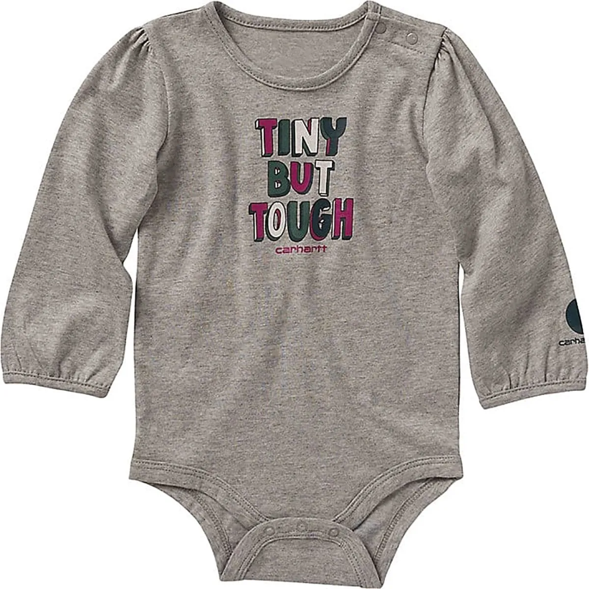 Stream Fit Layer Play Girls' Long-Sleeve Tiny But Tough Bodysuit CA9925