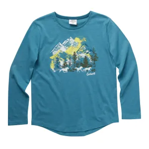 Travel Core Pure Core Girls Running Wild Horses Long Sleeve Tee CA9825