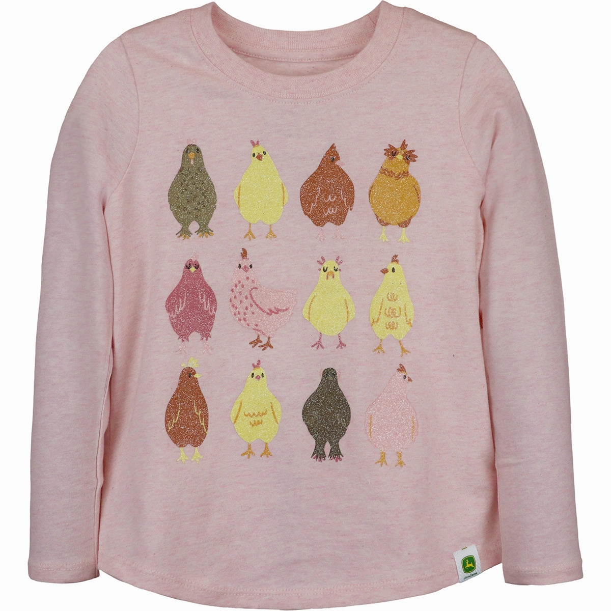 Moon Cool Chic Jacket Girls' Long-Sleeve Chicken Coop Tee J2T647PY
