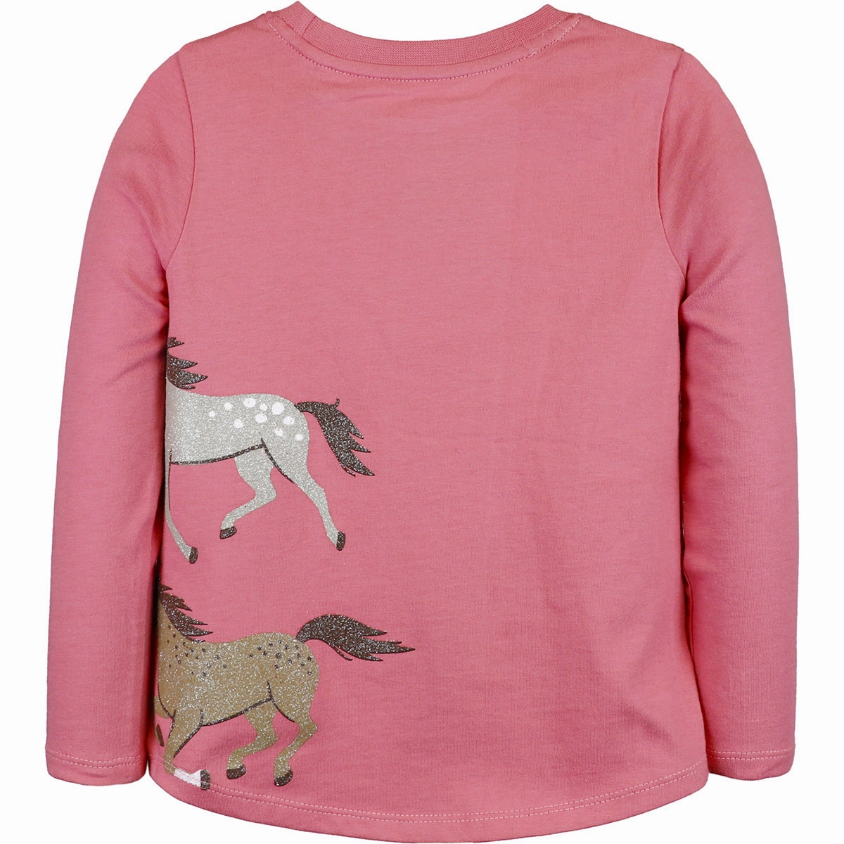 Farm Glow Girls' Long-Sleeve Horse T-Shirt J2T646PY