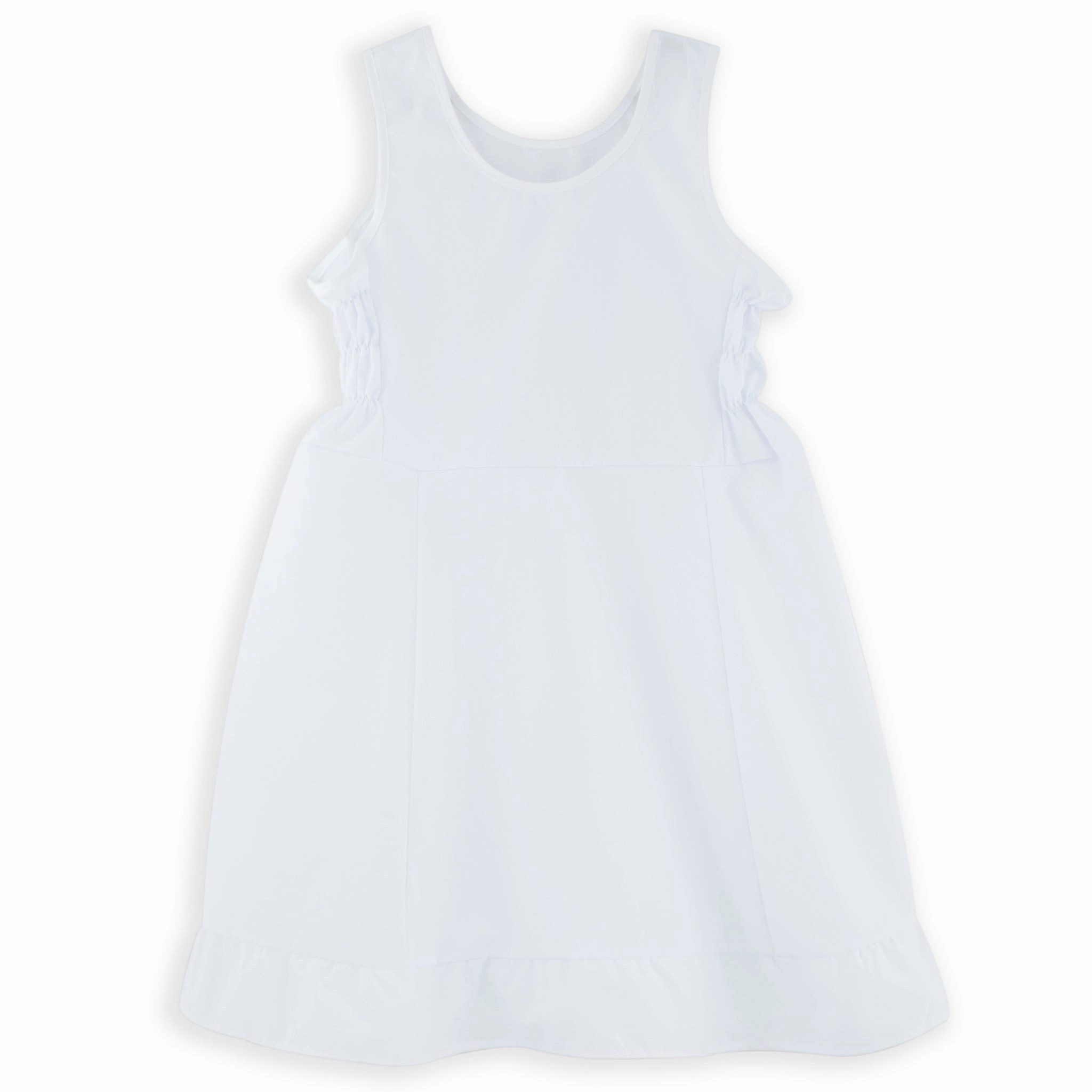 Breathable knit Girls' Princess Poly Cotton Full Slip with Elastic in Side 180