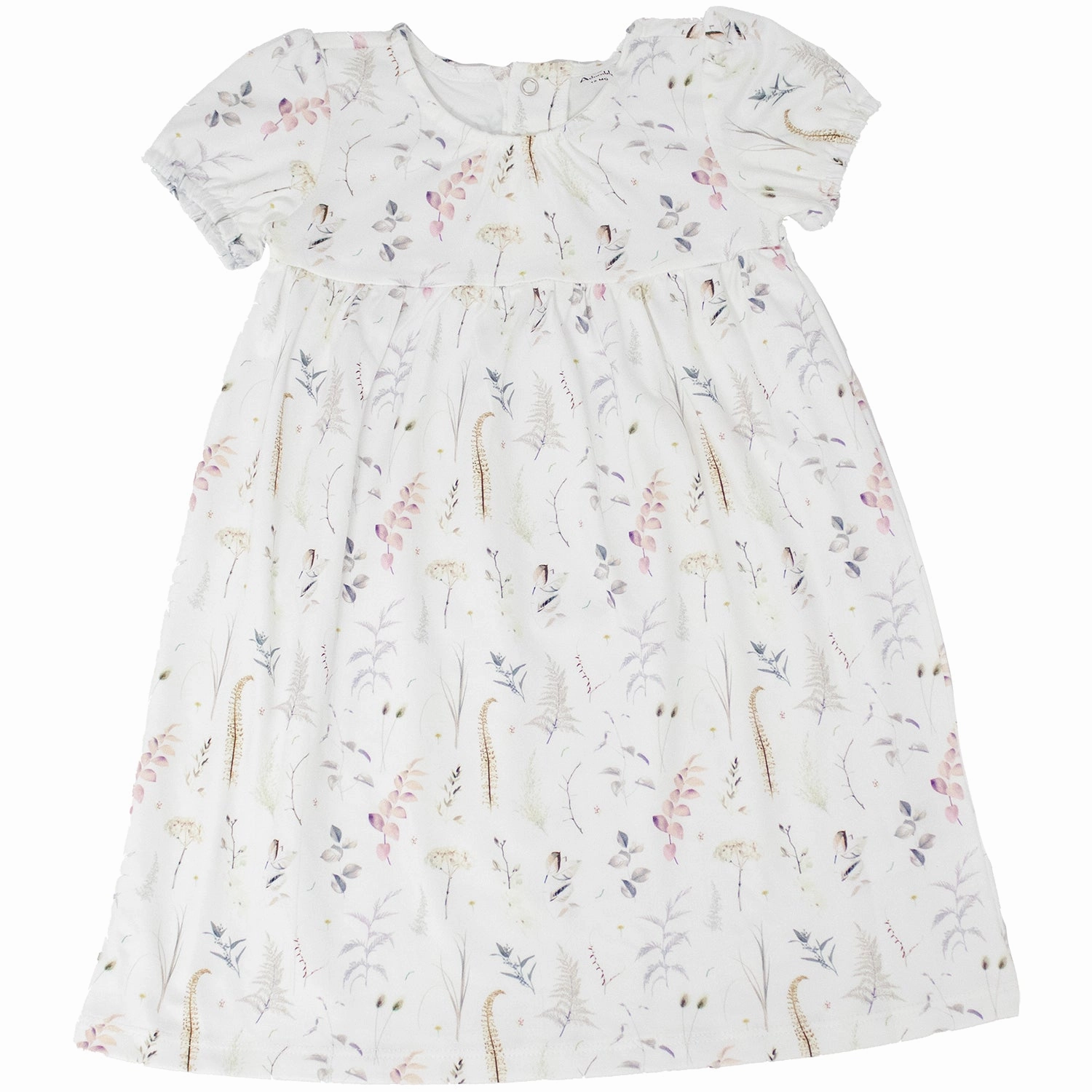 Girls' Rose Leaf Knit Dress with Headband A3006 Universal Clasp Mechanism