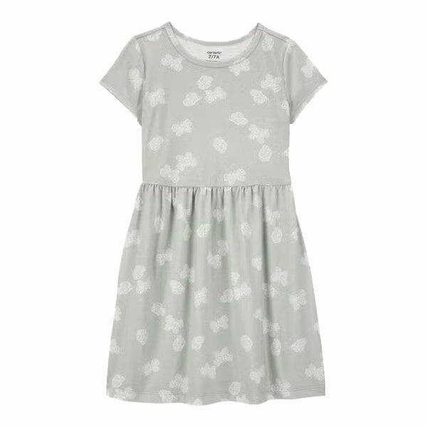 EcoDye Process MoistureWicking Fabric Girls' Short Sleeve Dress 3S462410