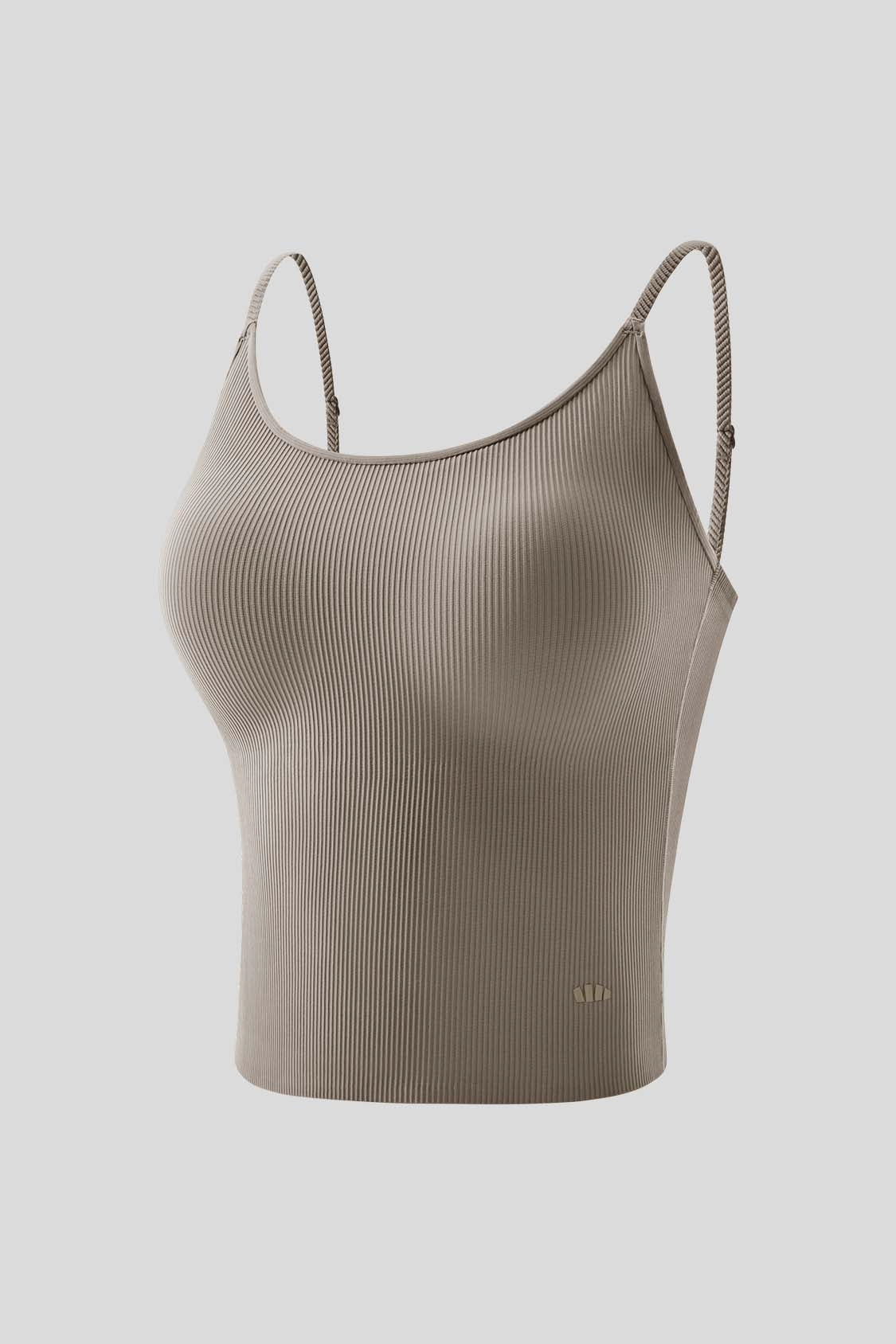 Grace - Women's Bra-In Open-Back Tank Top UPF50  Sweatproof Learners Daily Yoga