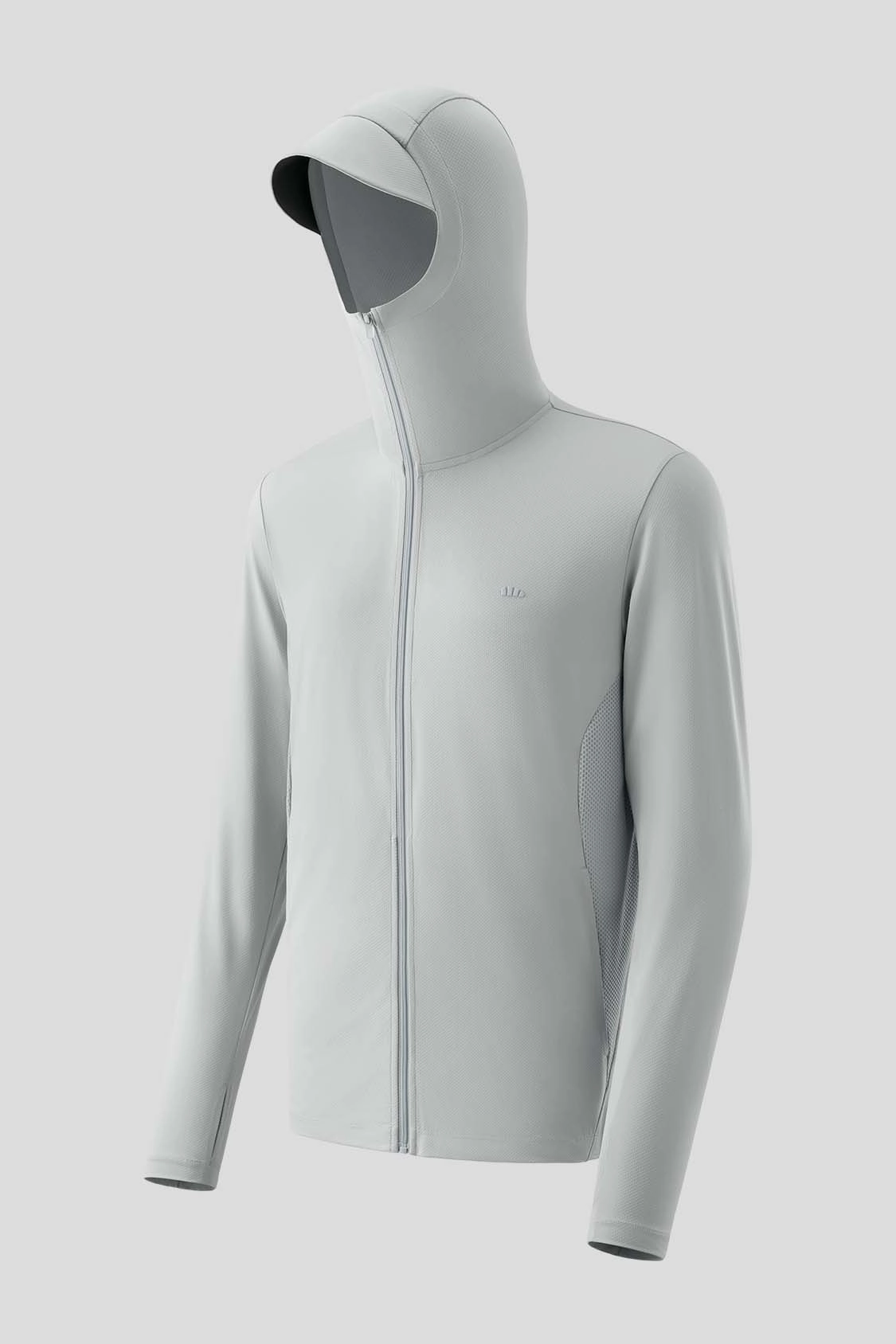 Seam Free Streetwear Fan Current - Men's Breathable Sun Jacket UPF50  AS105