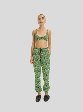 Haut de maillot Gala en tissu citrus Fizz fluo Sustainable Choice