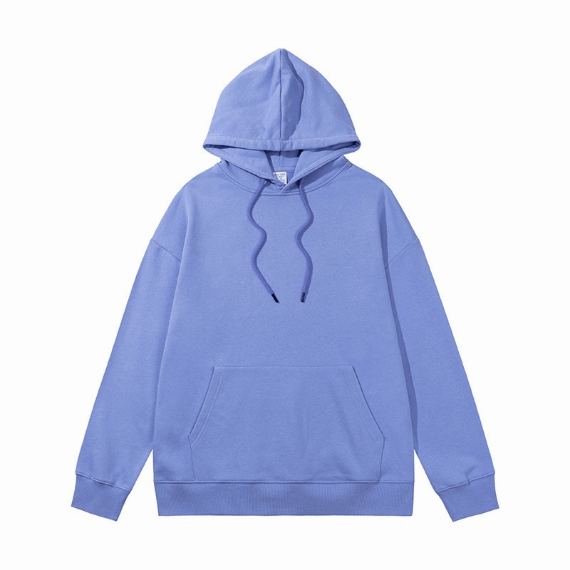 Easy to store Heavy Terry Loose Hooded Solid Color Men'S and Women'S Sweater